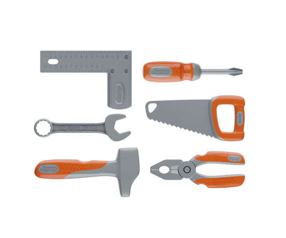 Smoby Black+Decker Tool Box + 6 Tools